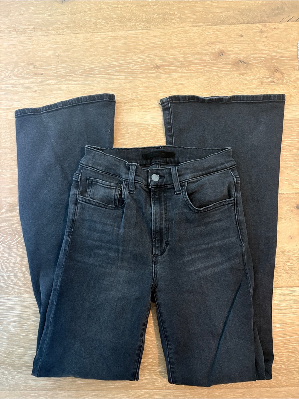 Joe’s Flawless molly petite flare jeans black